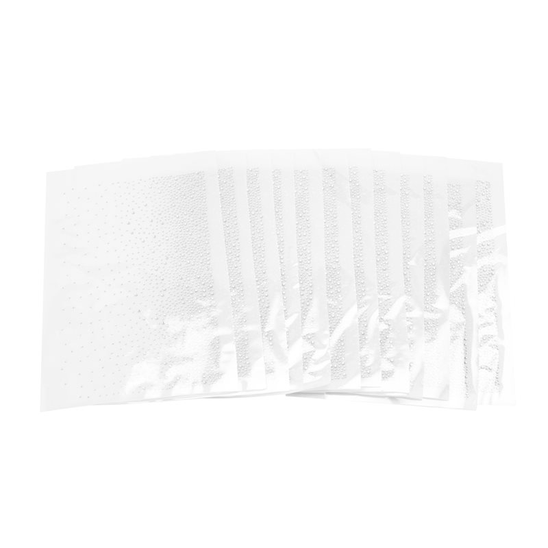 Hotfix Rhinestone Sheet - AT02-グリッターホットフィックスラインストーンシート- 17枚入りアイロン接着ラインストーン、DIYクラフト、衣類や布地用