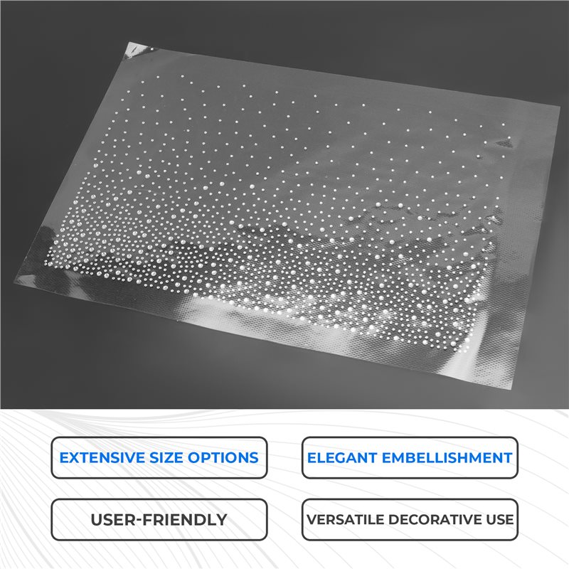 AT02-グリッターホットフィックスラインストーンシート-  - Hotfix Rhinestone Sheet のレビューと価格