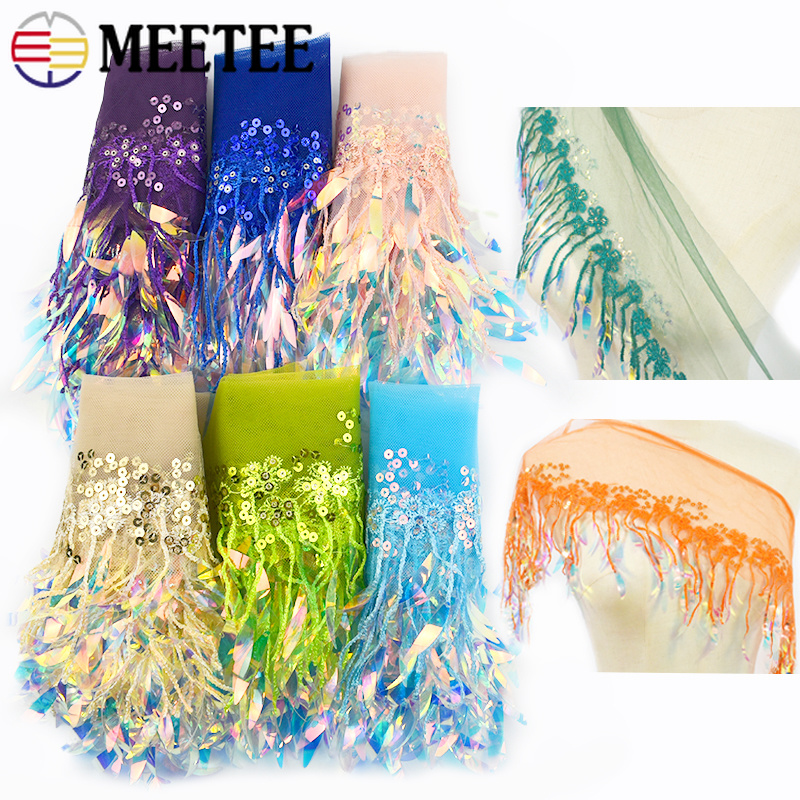 2～10ヤード、15cmのメッシュタッセル、フリンジ、スパン - Fringe Ribbon Sewing のレビューと価格
